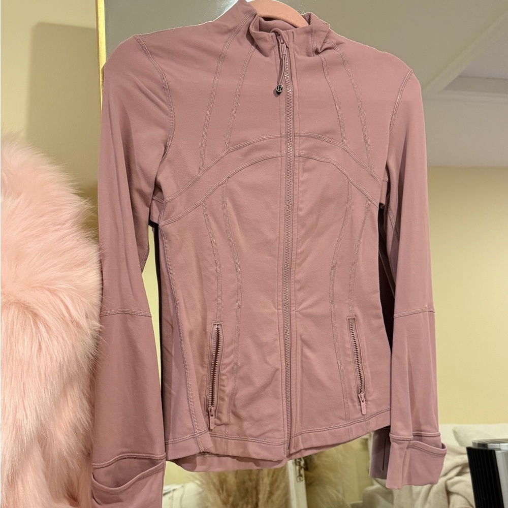 lululemon athletica Dusty Rose Zip-Up Performance Jacket